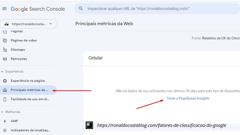 fatores de classificacao do Google 3