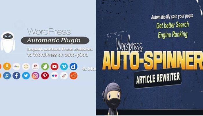 WP AUTOMATIC e WORDPRESS AUTO SPINNER